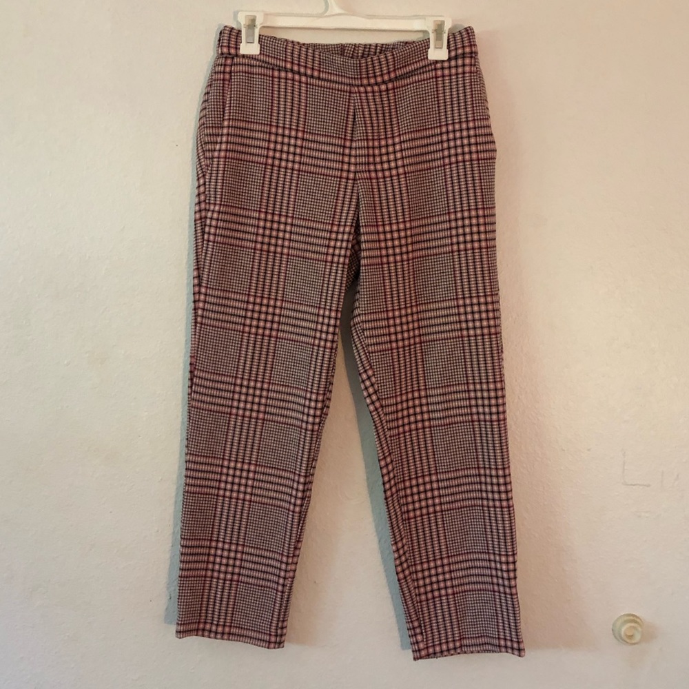 Old Navy plaid pants size 4